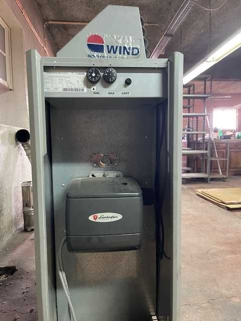 Gerador de ar quente a gasóleo da marca WIND modelo WD-30
