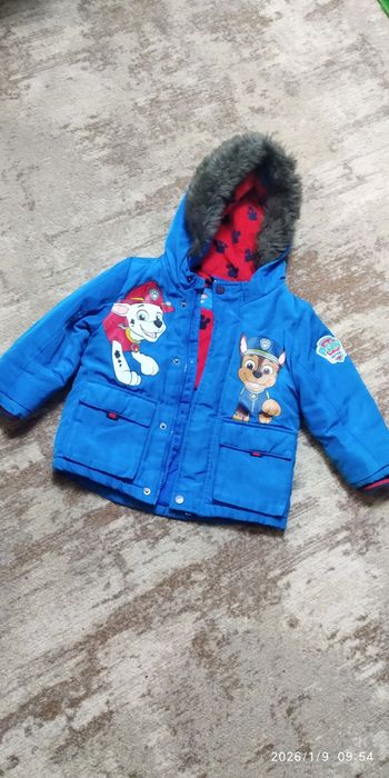Куртка зимова дитяча щенячий патруль