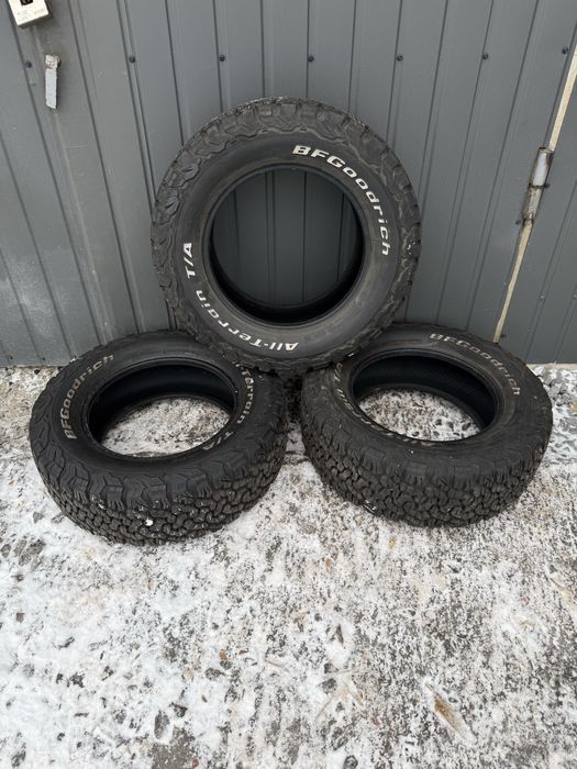 Гума Резина Шини по штучно 255/65/R17 BFGoodrich 2019 року
