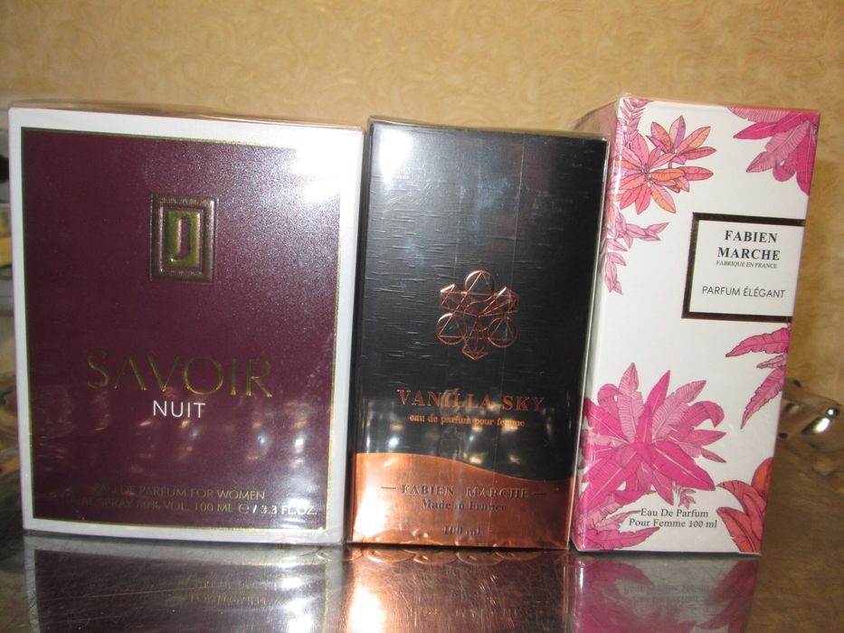 Духи Fabien Marche Black Vanilla Sky Elegant Savoir nuit 100 мл