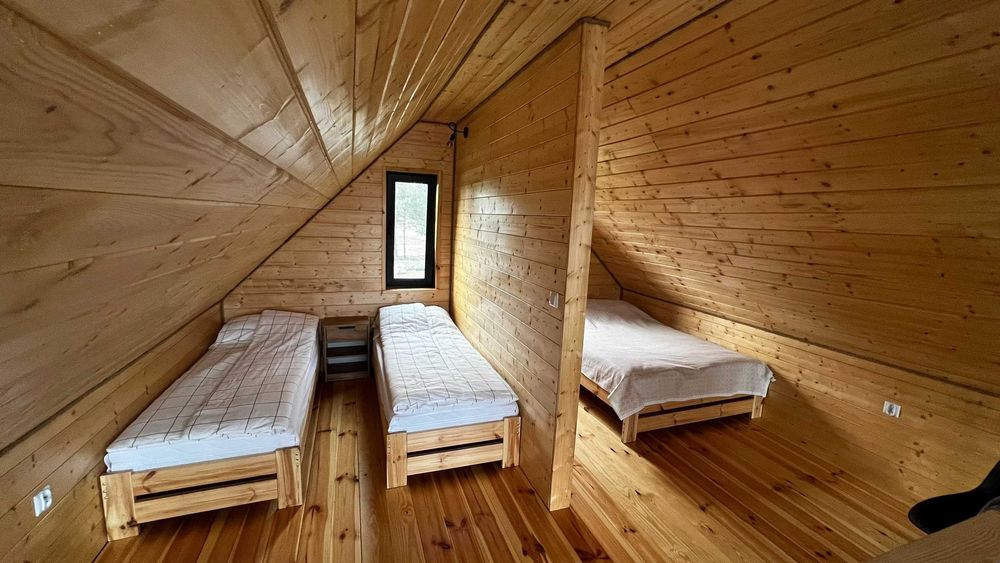 Domki Siemianówka Domek letniskowy Stary Dwór. Podlasie. BALIA  SAUNA