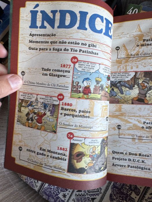 2 livros novos Anos de Ouro Tio Patinhas