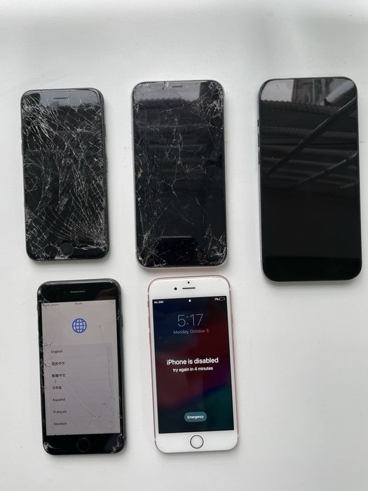 Iphone 12 pro max, xr, 8, 7, 6s