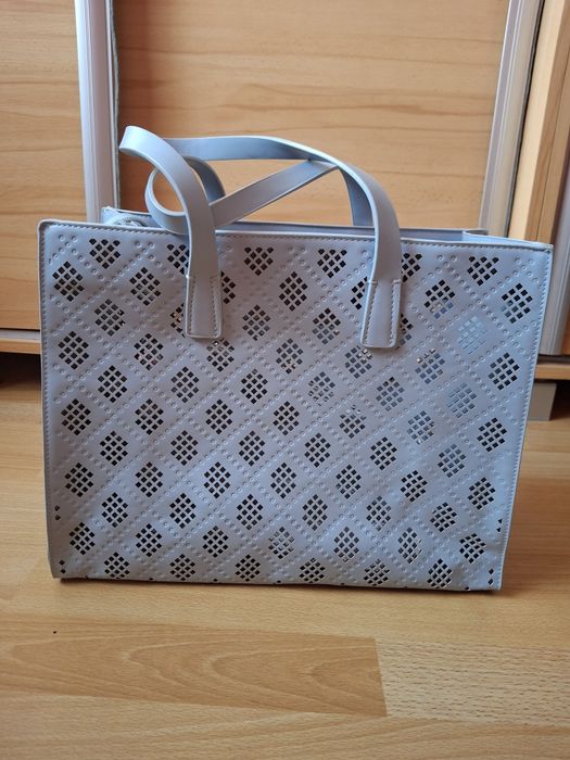 Tommasini shopper ażurowa torebka nowa