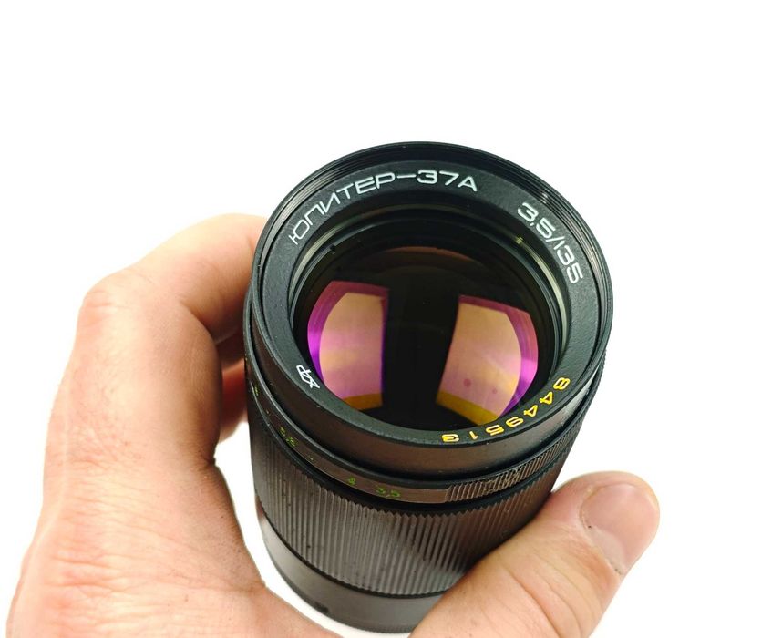 Об'єктив Юпитер 37А 135mm f3,5 M42 / Юпітер