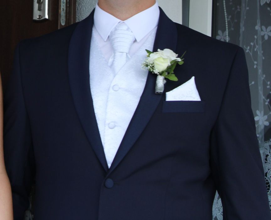 Garnitur męski 54L do ślubu!