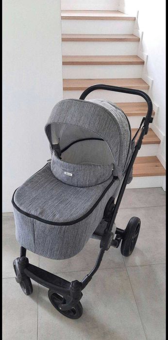 Wózek dziecięcy 3w1 MILU KIDS Modern – Stan Bardzo Dobry | Szary Melanż