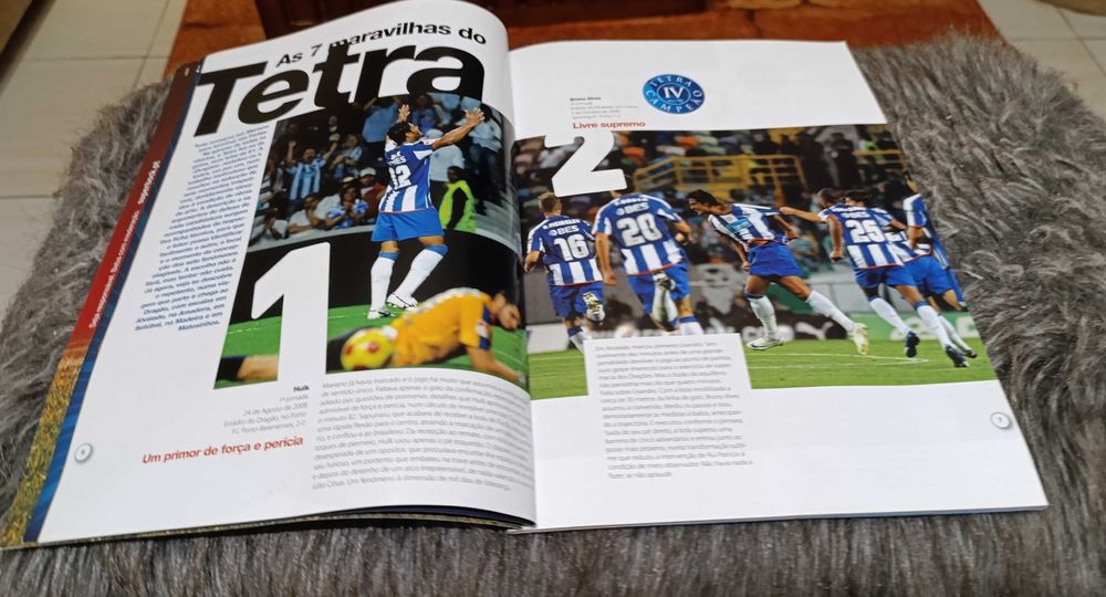 Revista Futebol Dragões - Sete Maravilhas do Tetra  nº 283 de 2009