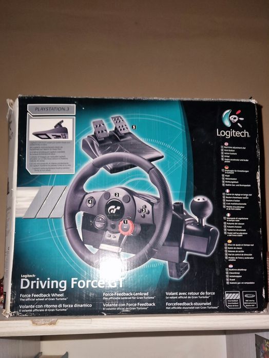 Kierownica Logitech DFGT Cały Zestaw  Force FeedBack
