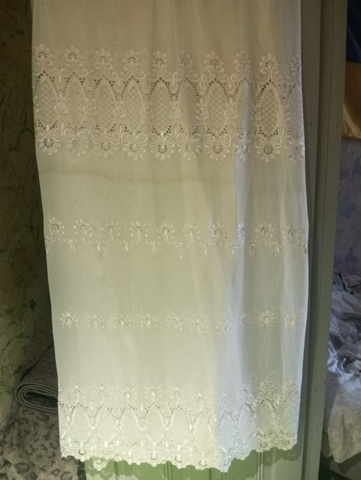 Тюль,органза,висота 2,37довжина3,5