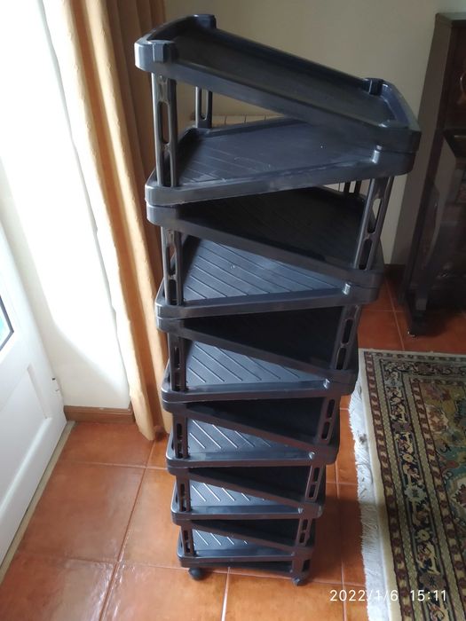 sapateira desmontável para 12 pares de sapatos