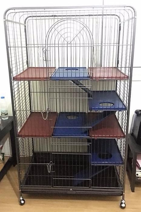 Gaiola nova furão ou chinchila de 4 Pisos