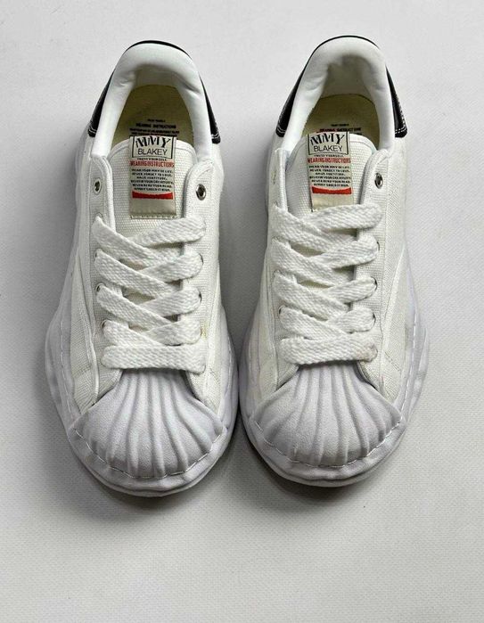 MMY BLAKEY Maison Mihara Yasuhiro кеди кросівки білі кеды дутые