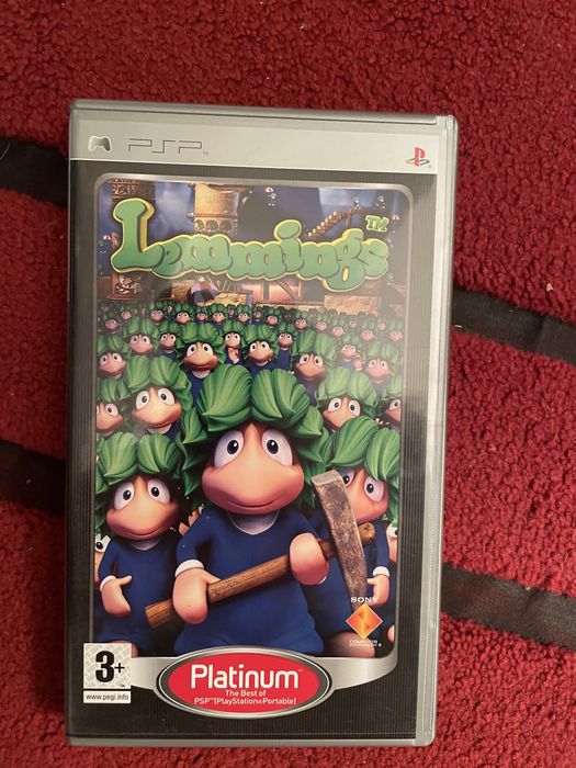 Jogo Lemmings para a PSP