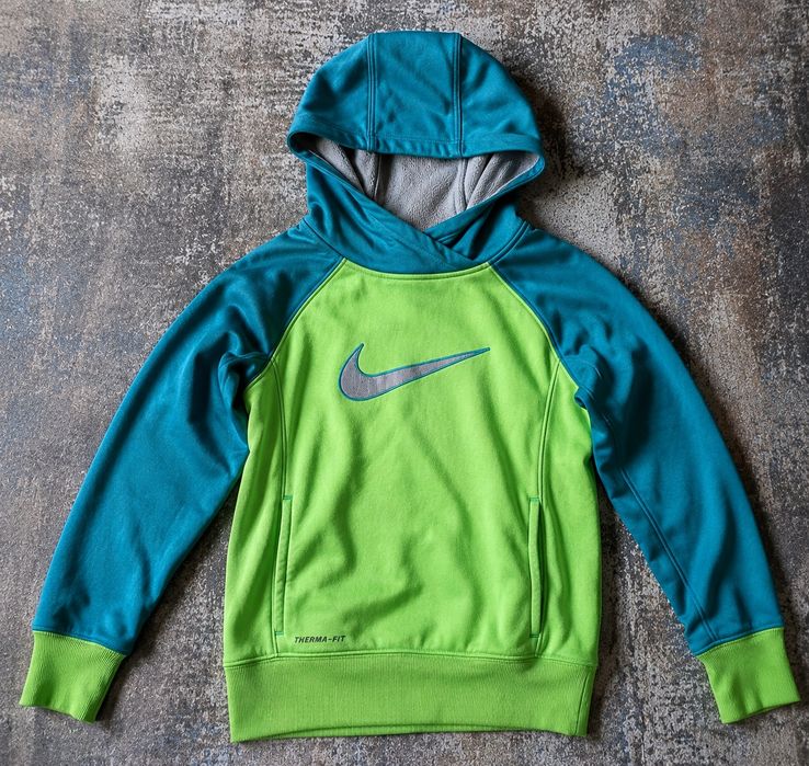 Zielona bluza Nike dla chłopca