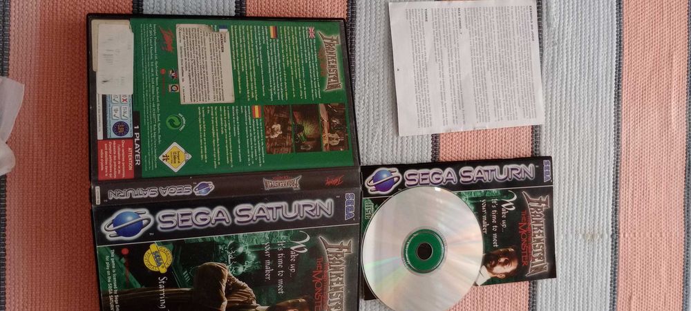 [Sega Saturn] - Frankenstein (Versão Portuguesa)