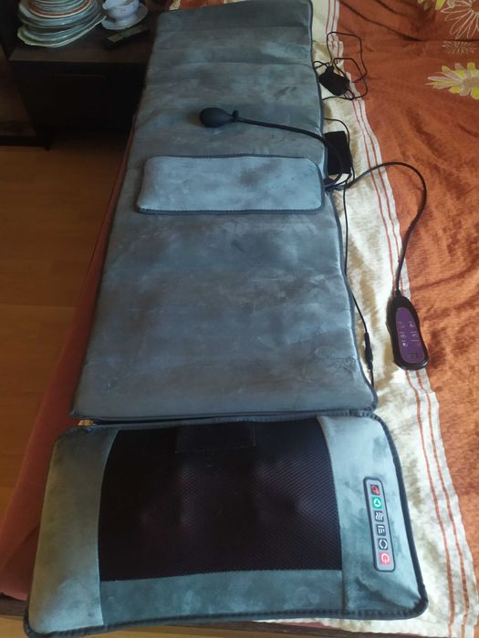 Mata Masująca Całe Ciało z Funkcją Grzania