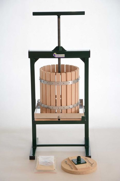 Prasa tłocznia wyciskarka do owoców 24 Litry pojemności