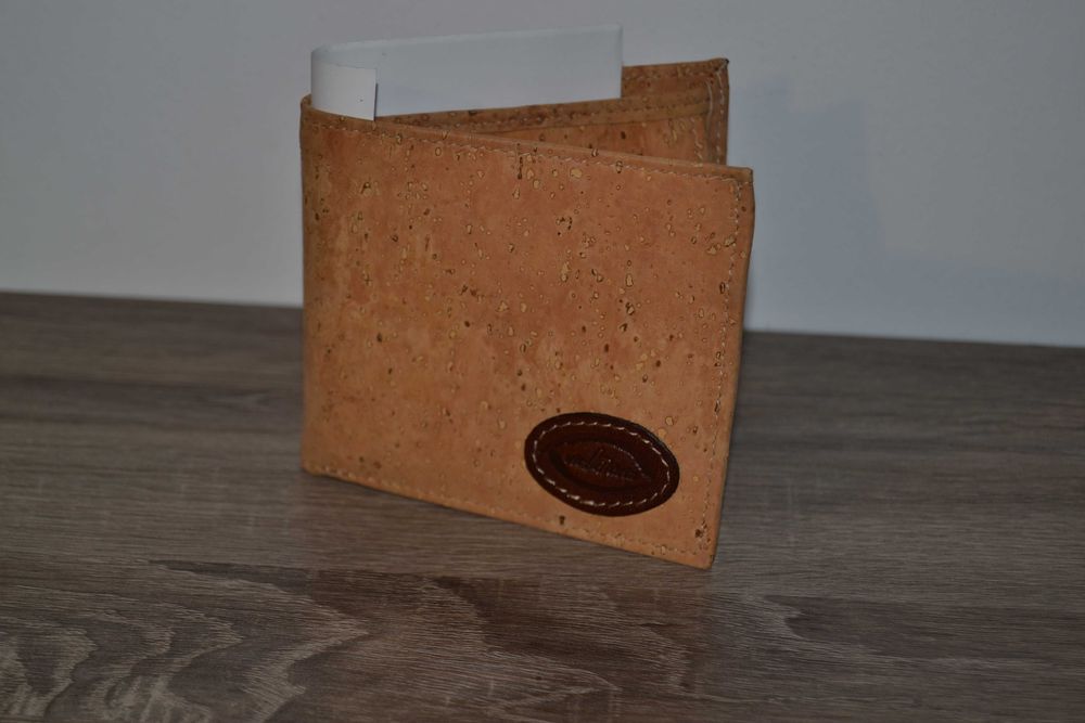 Carteira pele genuína