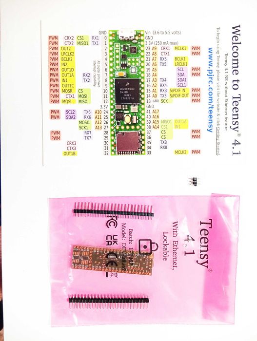 Мікроконтролер Teensy 4.1_Lockable від SparkFun Electronics