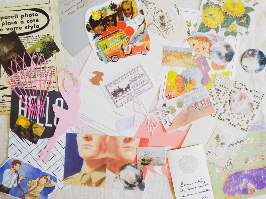 Papelaria Para Journaling: Papel Vintage, Autocolantes, Washi (150pcs)