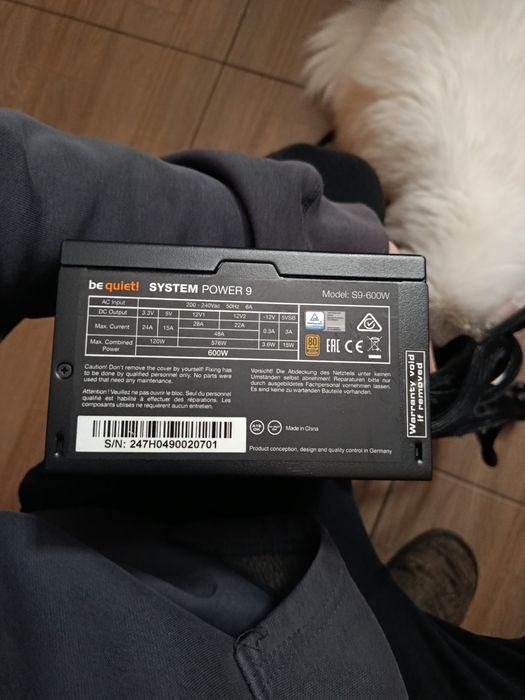 Блок  Питания be quiet! 600w system power 9