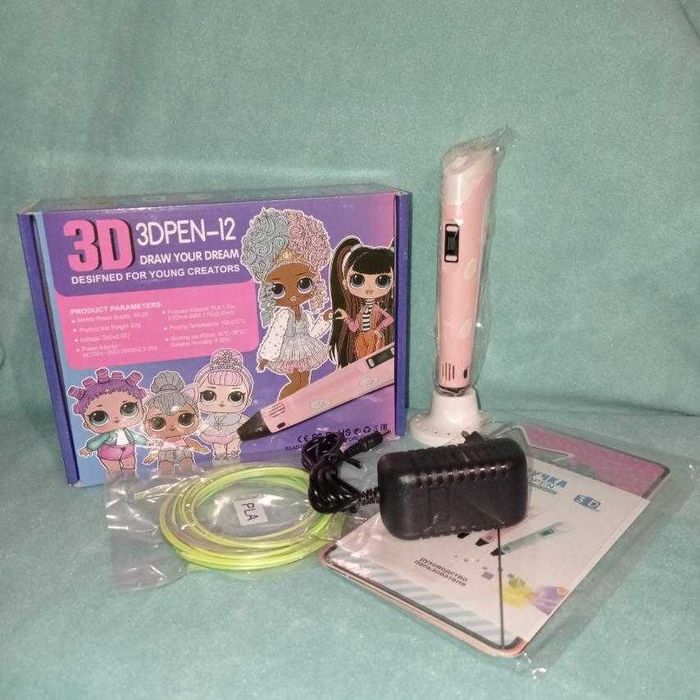 В наличии 3д ручка стержень пластик pla, пла