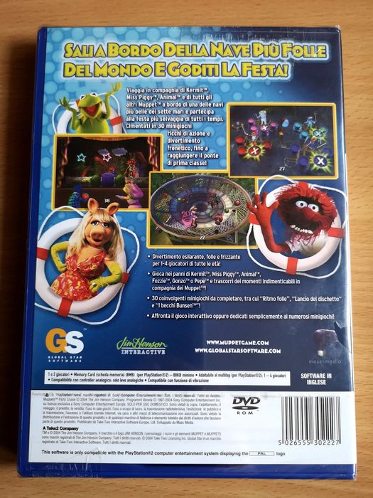 Nowa! gra ps2 muppets party cruise playstation 2