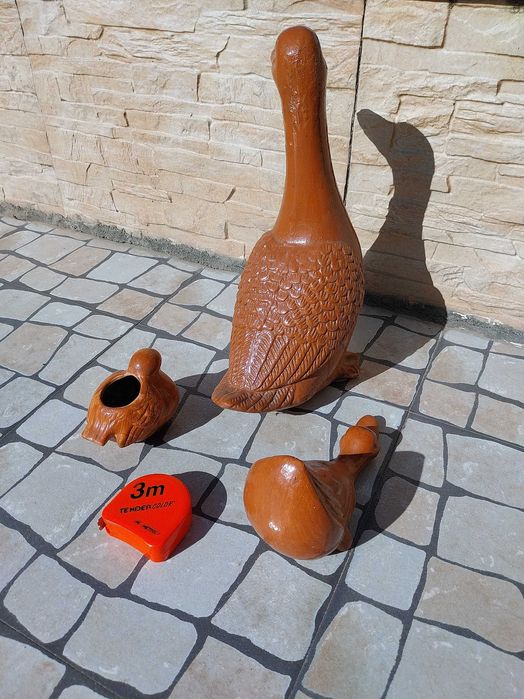 Patos em Barro - Decoração