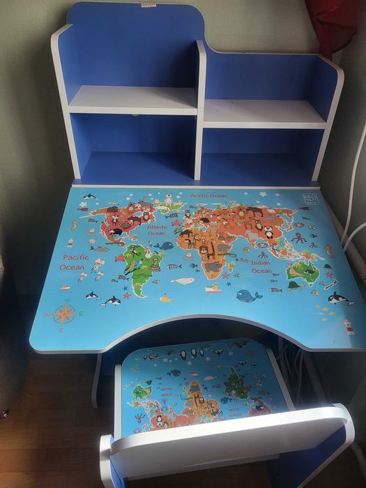 Дитячі парти зі стільцями (2 набори, можна окремо)