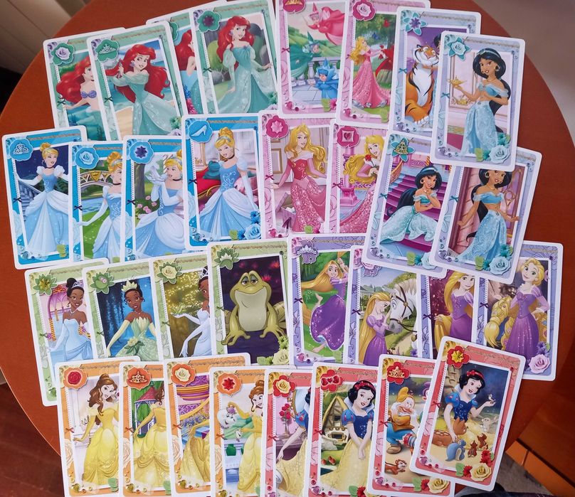 Jogo de cartas infantil Disney princesas