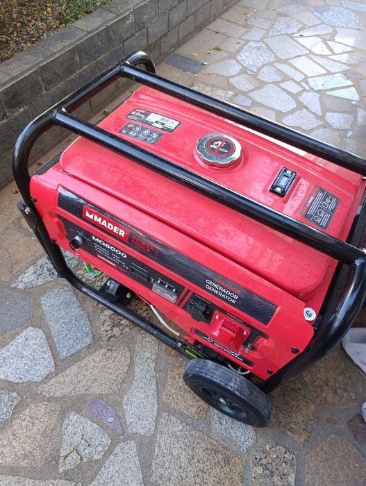 Gerador Trifásico MADER Power Tools MQ8000 (8.0 kVA / 380V) – Com Fatura e Garantia