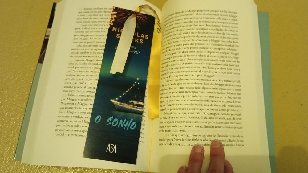 Livro "o Sonho" de Nicholas Sparks