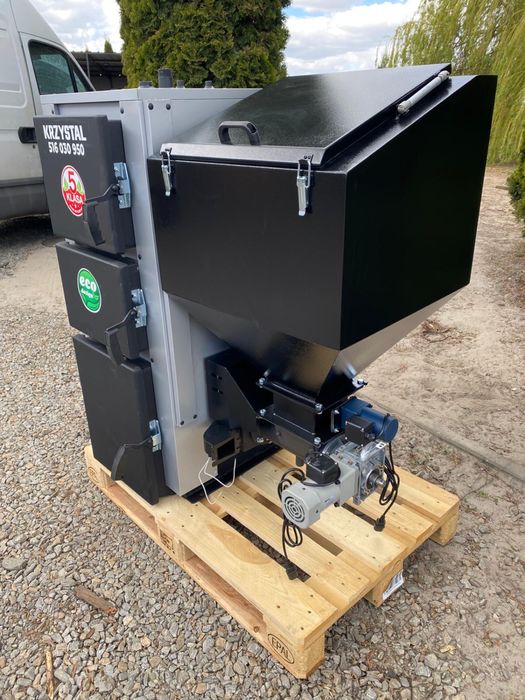 Kocioł Piec CO Pell-Eko TECHNIX 19 kW na ekogroszek pellet drewno – SV200 5 Klasa Ecodesign