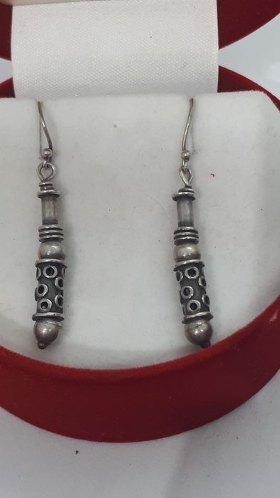 Серьги серебро 925пр.875пр.