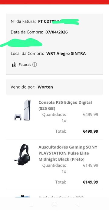 Playstation 5 + Auscultadores pulse elite Midnight