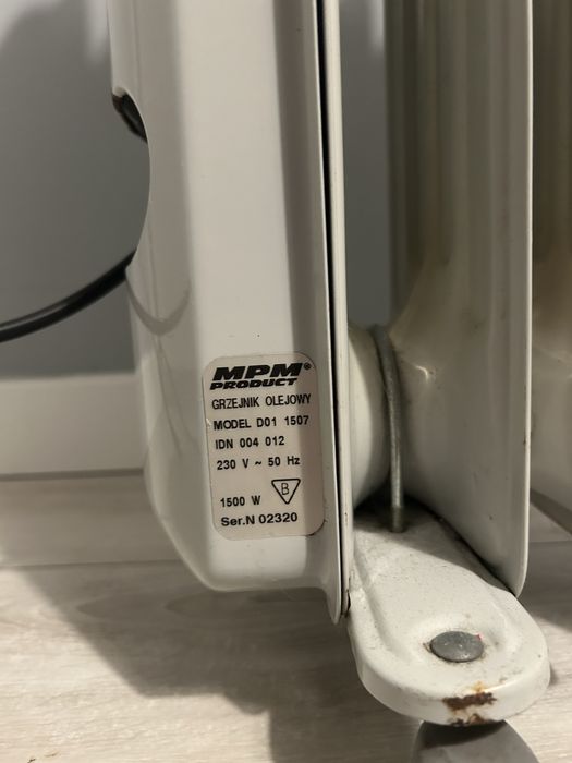 Grzejnik olejowy elek.1500W