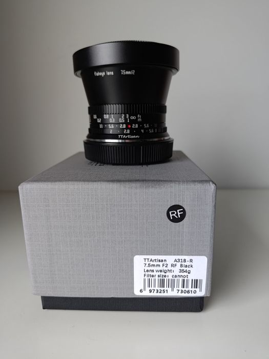 TT Artisans fisheye 7.5mm F2.0 Canon RF