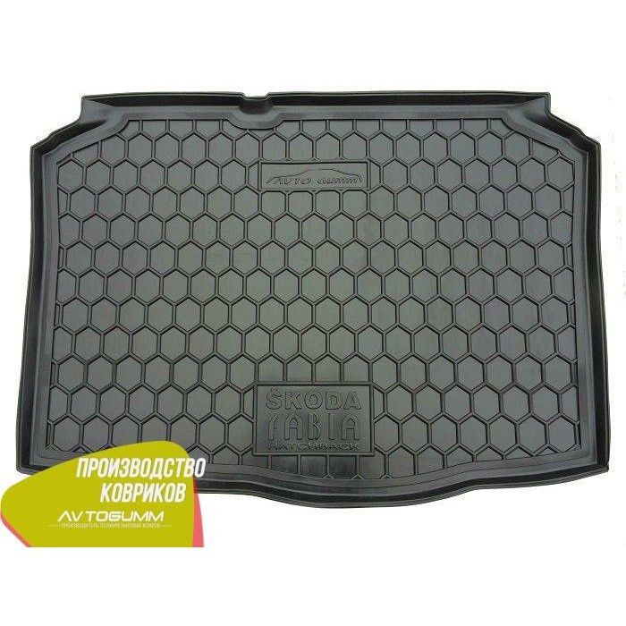 Коврики в салон SKODA Fabia 2000-2007 / Fabia 2007-2015 автогум резина