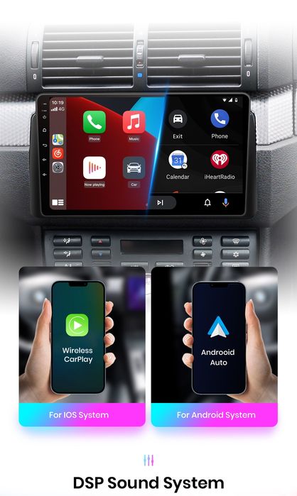 Rádio 9" android Volkswagen Polo 2001-09 CARPLAY WIFI GPS 2/32GB Novo