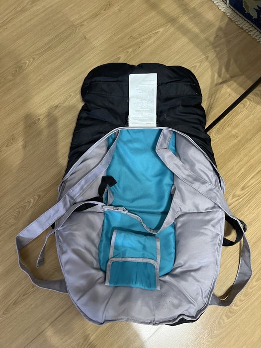 Alcofa bebe e serve de apoio para cadeira ate aos 9 kg