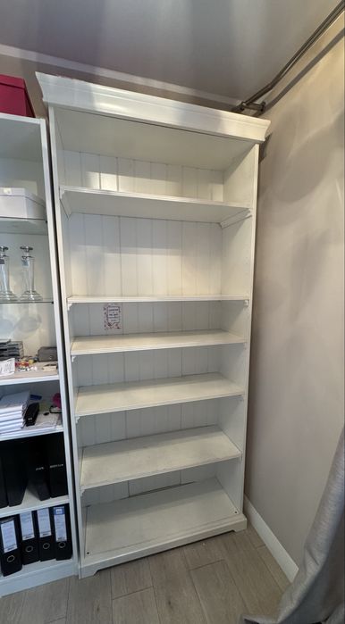regał ikea bialy używany 200x100x35cm
