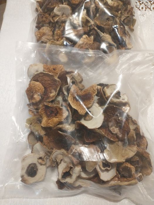 Grzyby suszone borowiki