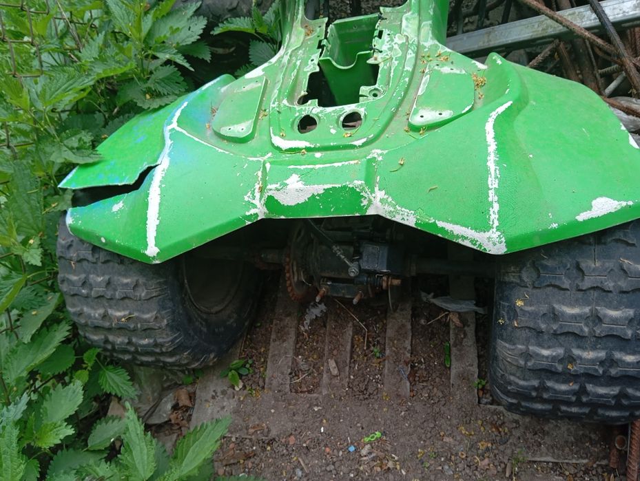 Rama  quad 125 wraz z częściami bez silnika