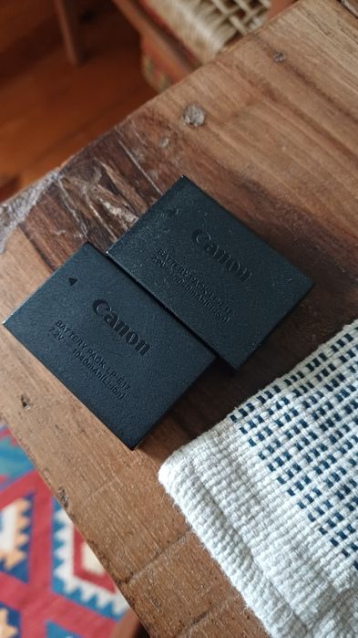 Canon rp corpo, duas baterias e caixa