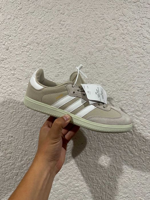 Кросівки Adidas Samba OG Wonder White Linen Green (38,41)