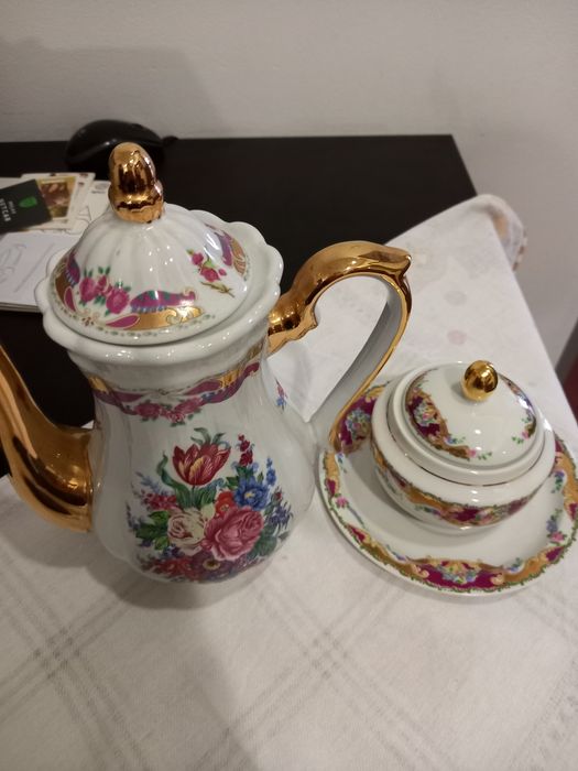Bule + açucareiro Limoges