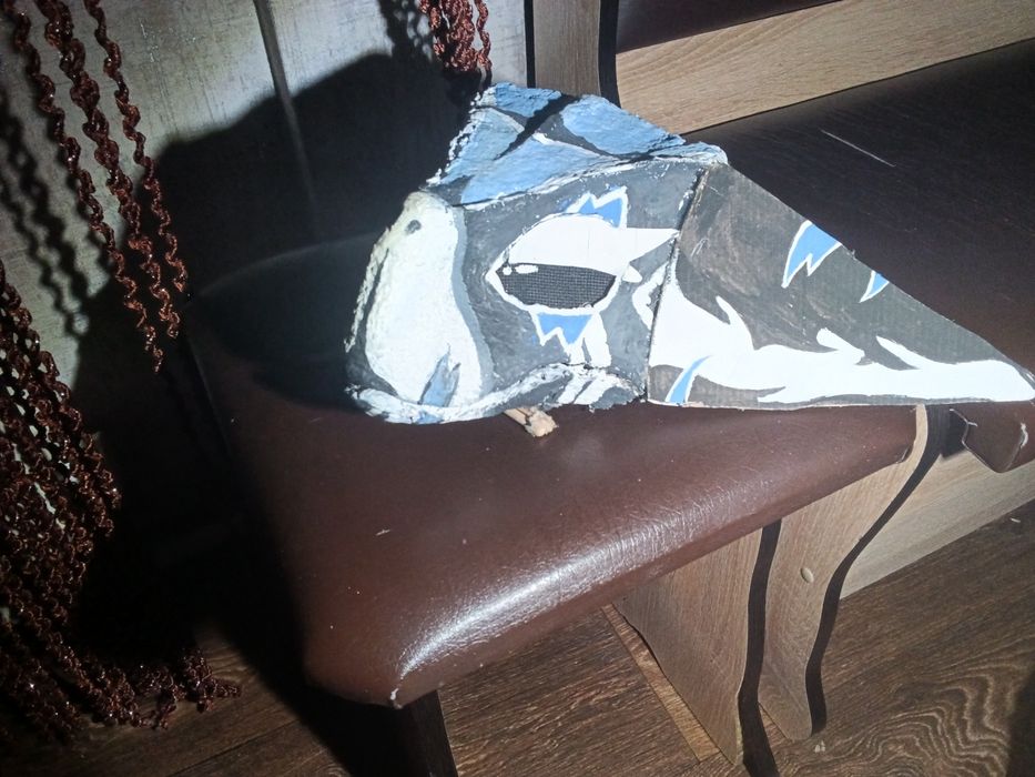 Маска раптора-динозавра