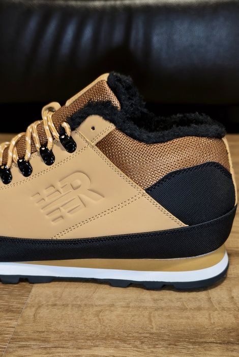 Buty Męskie Zimowe Ocieplane Styl NB Camel Rozmiar Eu 46 wys.24h