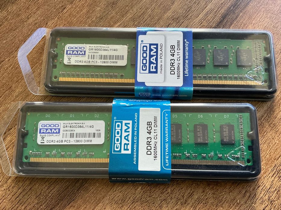 Goodram pamięć RAM DDR3 8gb (2x po 4gb)